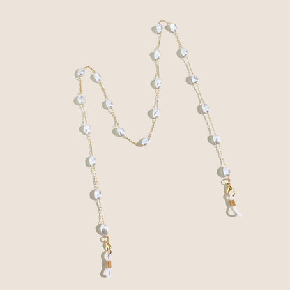 Elegante mit Perlen akzentuierte Brillenketten Brehn