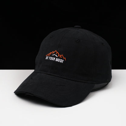 Damen Vintage Baumwoll Bestickte Baseballmütze Brehn