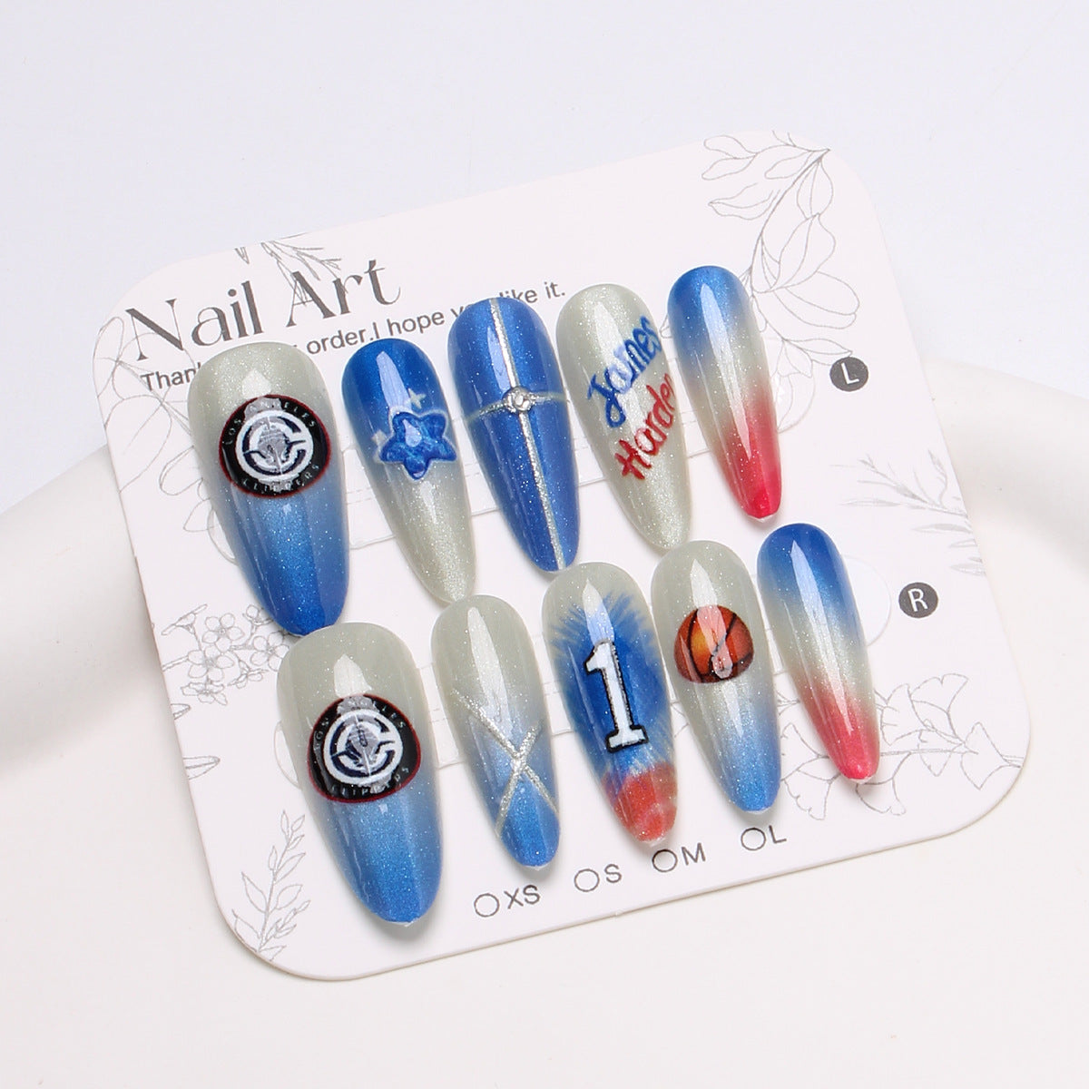 Kreatives Nagelkunstdesign Brehn