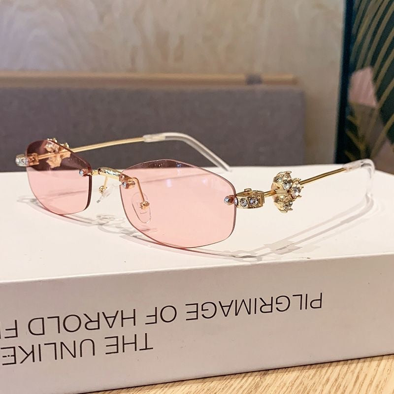 Modische Sonnenbrille mit Luxuriösen Goldenen Akzenten Brehn