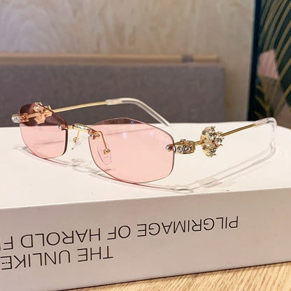 Modische Sonnenbrille mit Luxuriösen Goldenen Akzenten Brehn