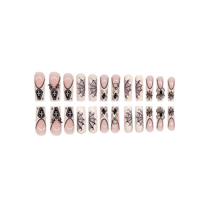 Halloween-Themen Press-On Nail Art Extensions Brehn