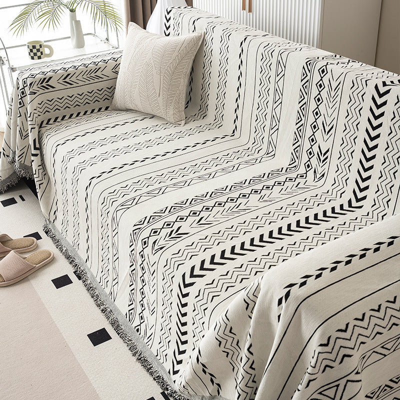 Gemütliche dekorative Fleece-Decke