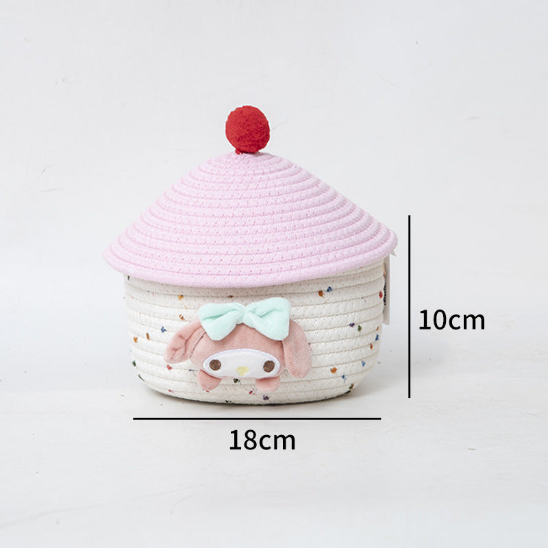 Aufbewahrungskorb mit süßem Tiermotiv