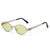Vintage-inspirierte ovale Sonnenbrille Brehn