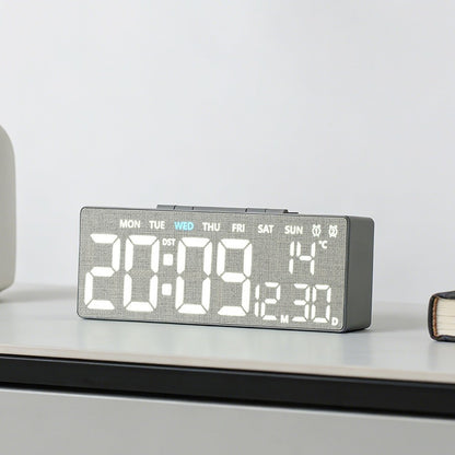 Digitaler Wecker mit Temperatursensor und Dateianzeige Brehn