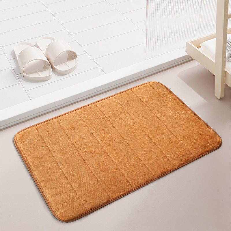Weicher Plush-Badezimmerteppich Brehn