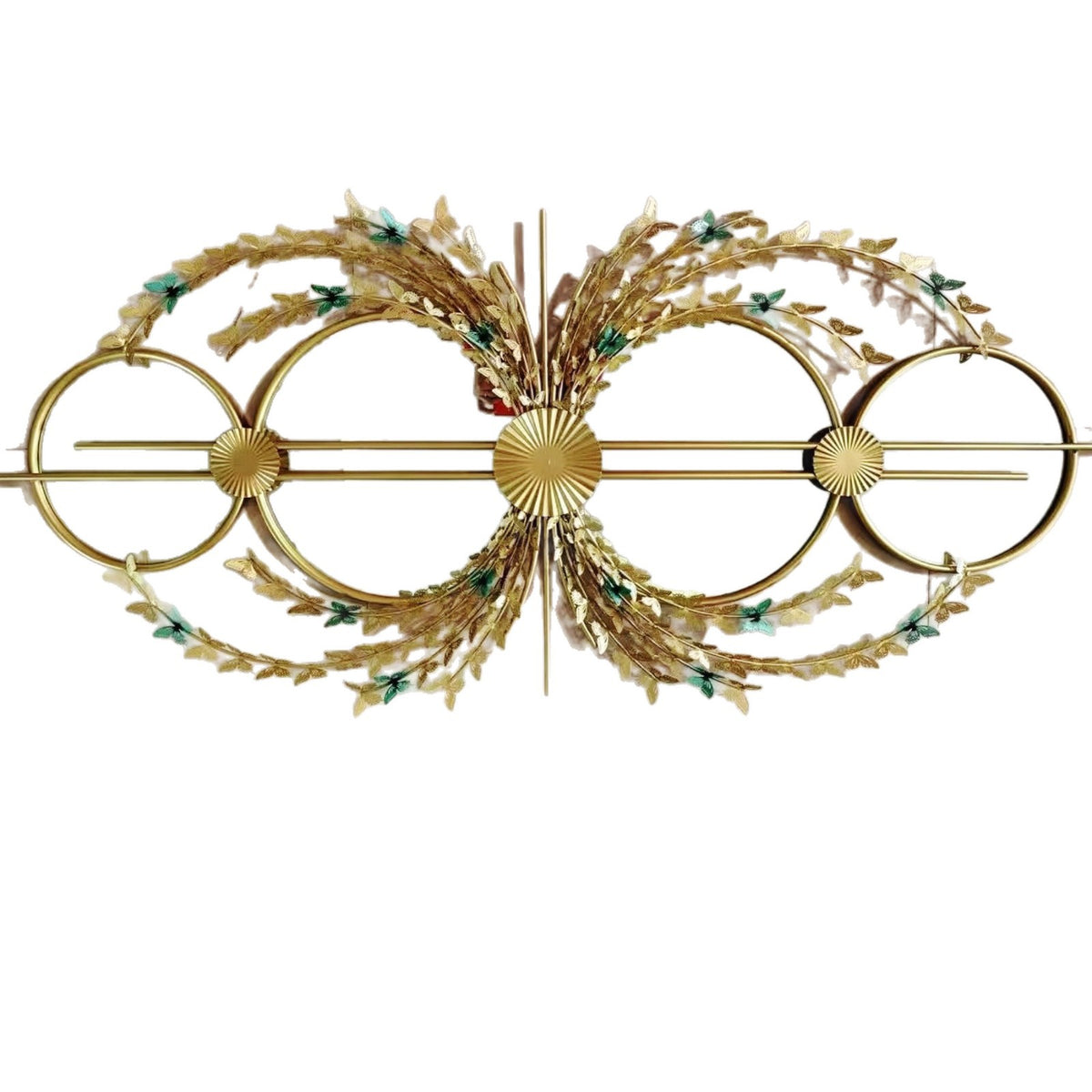 Dekorativer Wandspiegel mit Blumenmuster Brehn