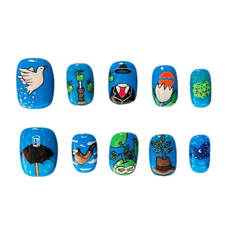 Verspieltes Künstlerisches Nagelkunst Design Set Brehn