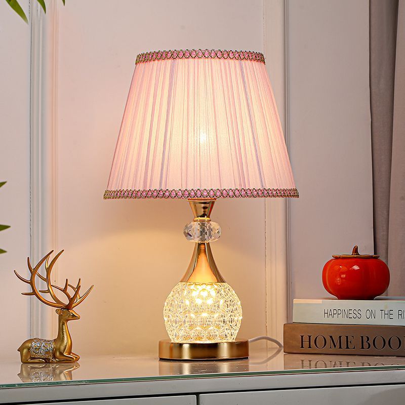 Elegante Kristallbasis Akzentlampe