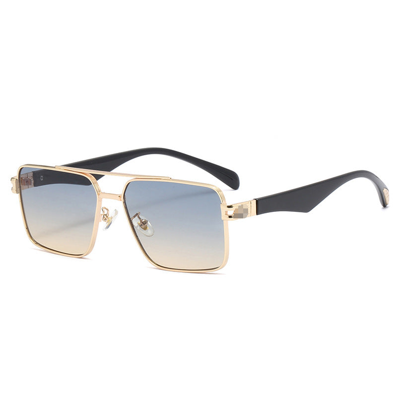 Damen Designer-Sonnenbrille mit extravagantem Metallrahmen Brehn