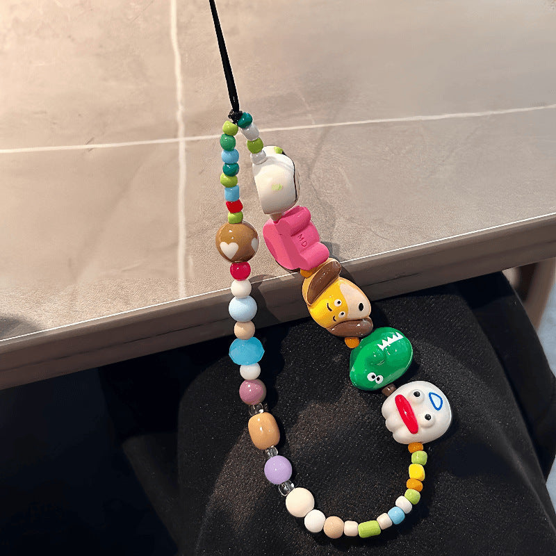 Verspielte Charakter Perlen-Lanyard Brehn