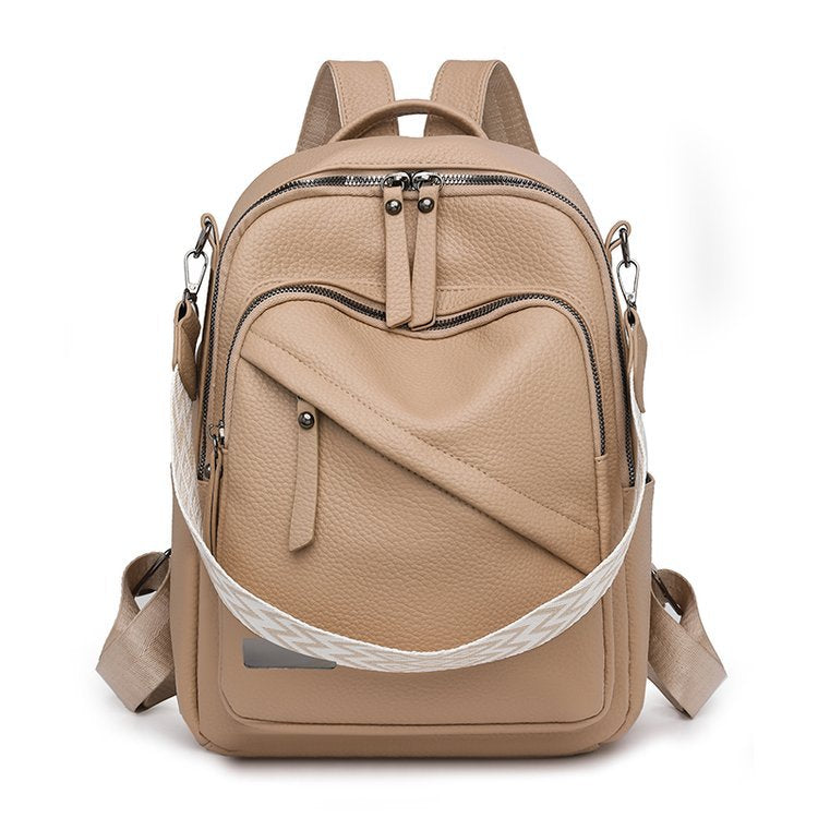Stylischer Leder-Rucksack Brehn