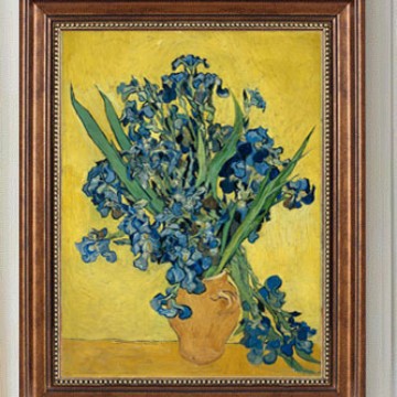 Blumenkunst Leinwanddruck