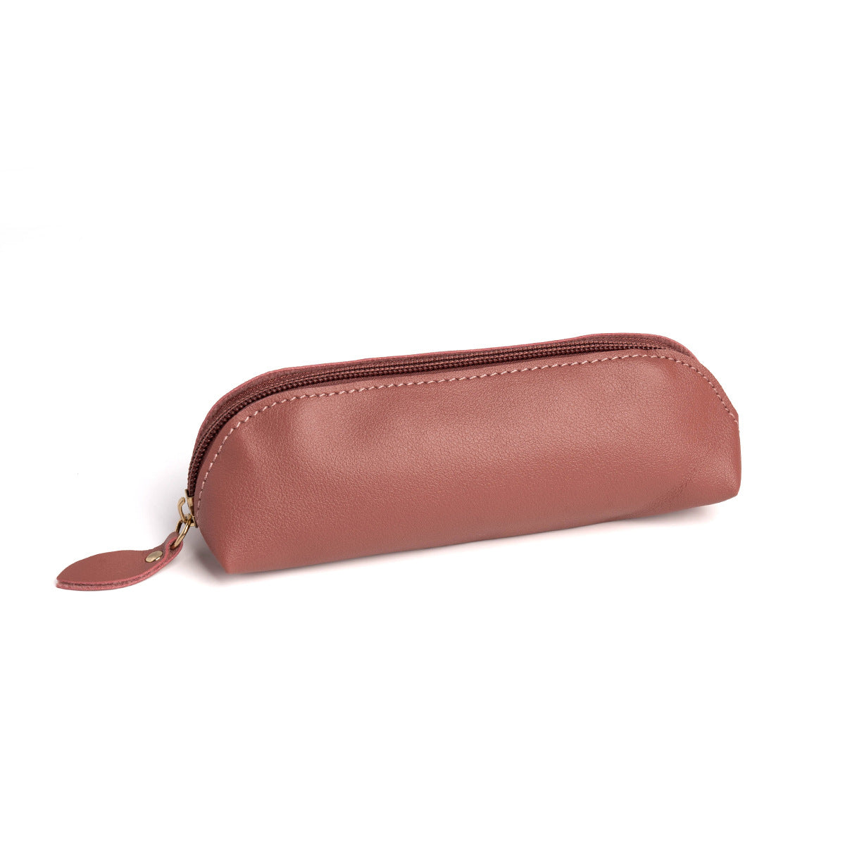 Premium Leder Reißverschluss Bleistift Etui Brehn