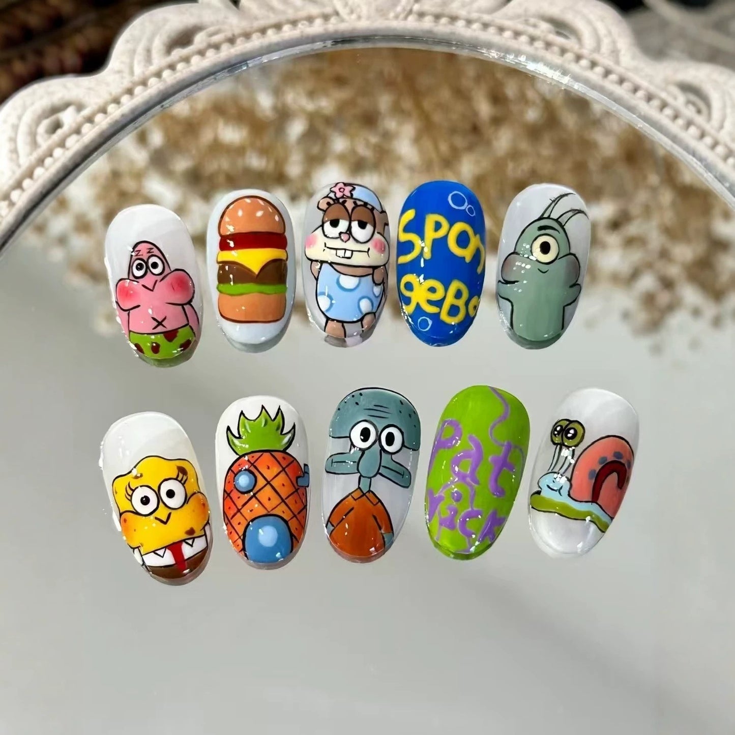 Fun Charakter Nagelkunst Set Brehn
