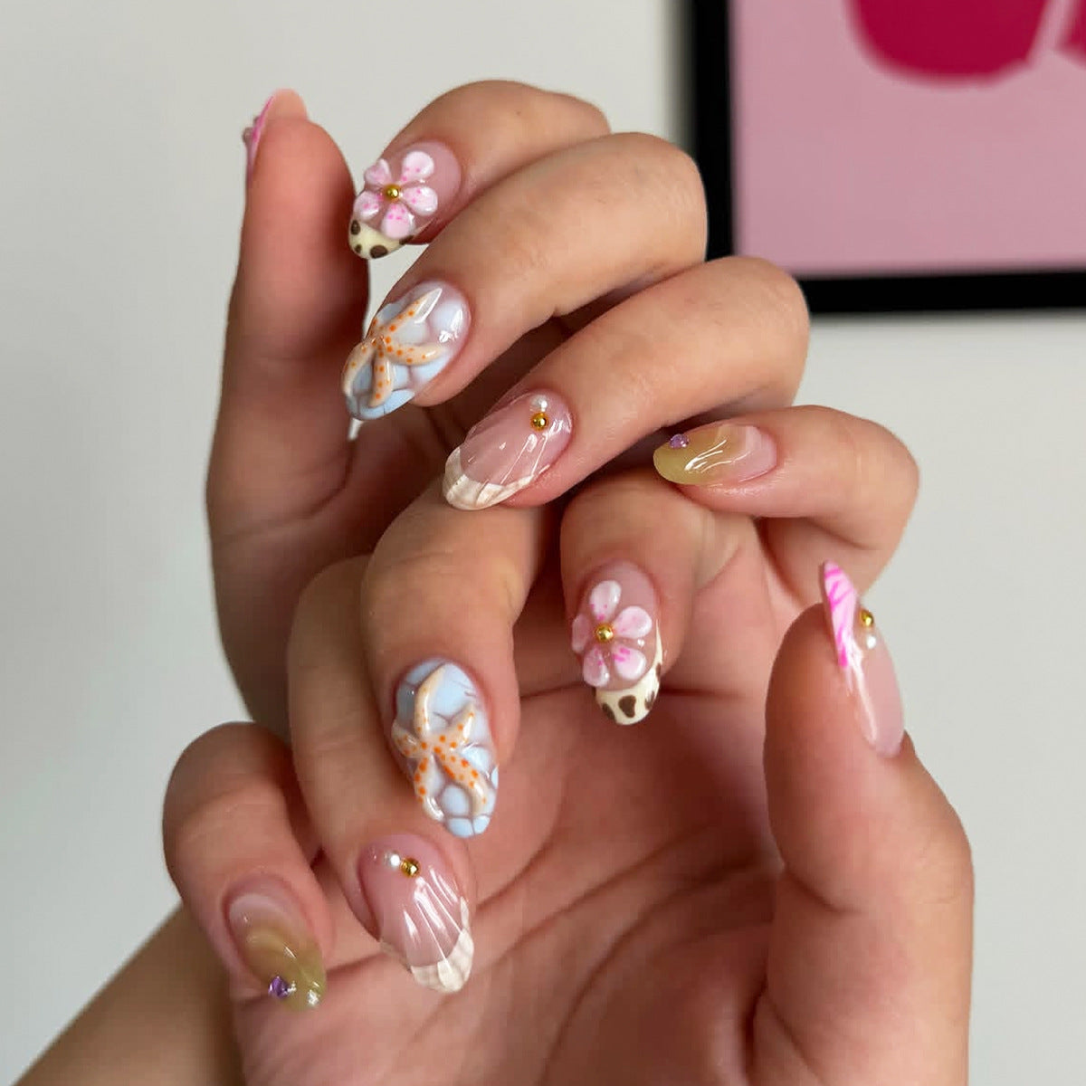 Elegante Kunstnagelschablonen Brehn