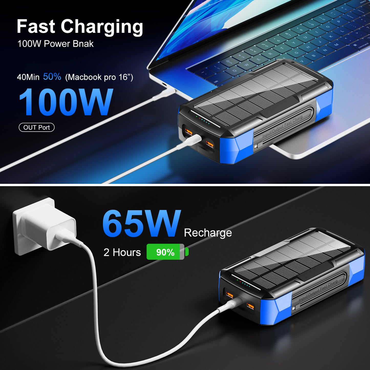 Tragbare Solar Power Bank Von Brehn