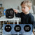 Damen Tragbarer 360-Grad Tischventilator mit intelligentem Display Brehn