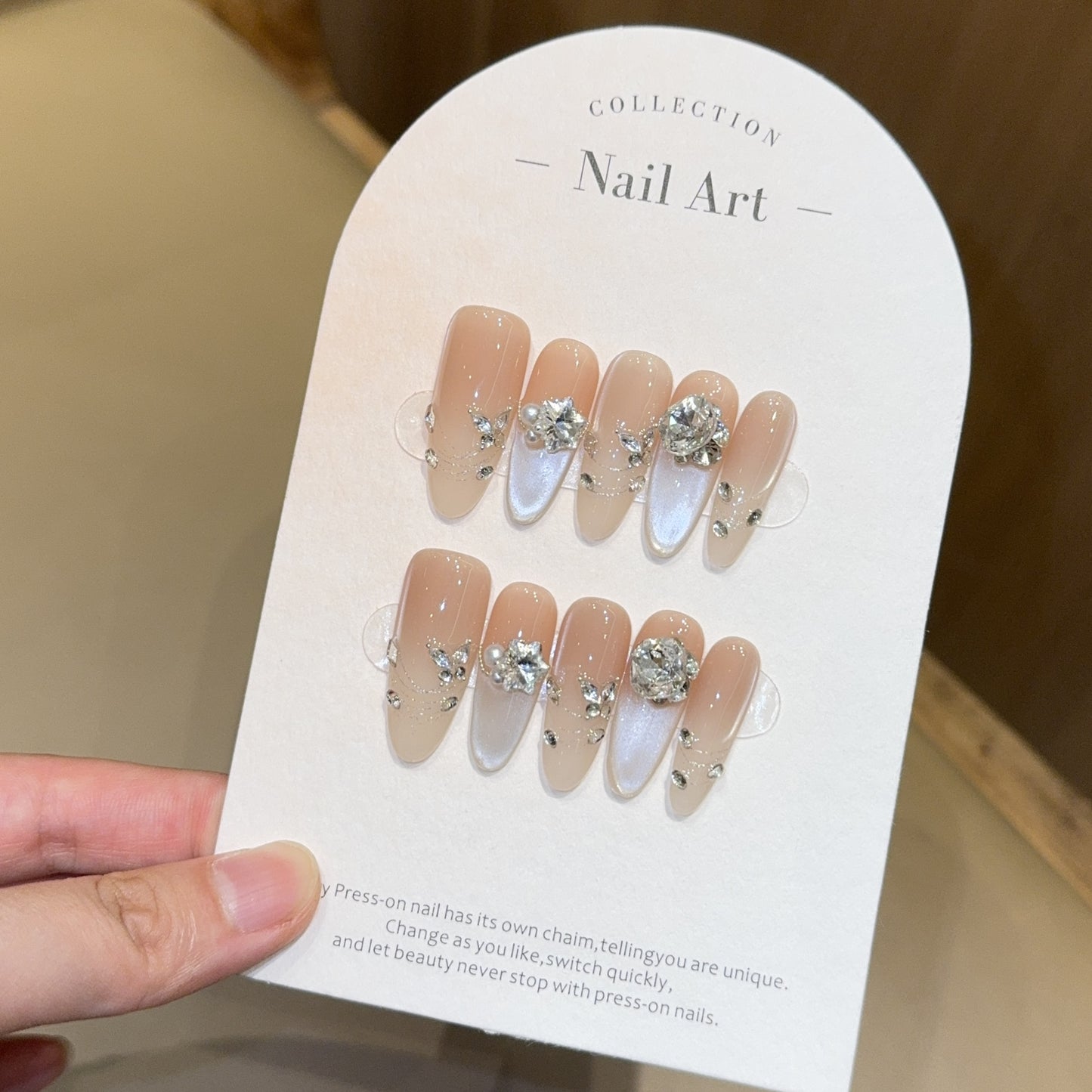 Glamouröse Dekorative Kunstnägel Brehn