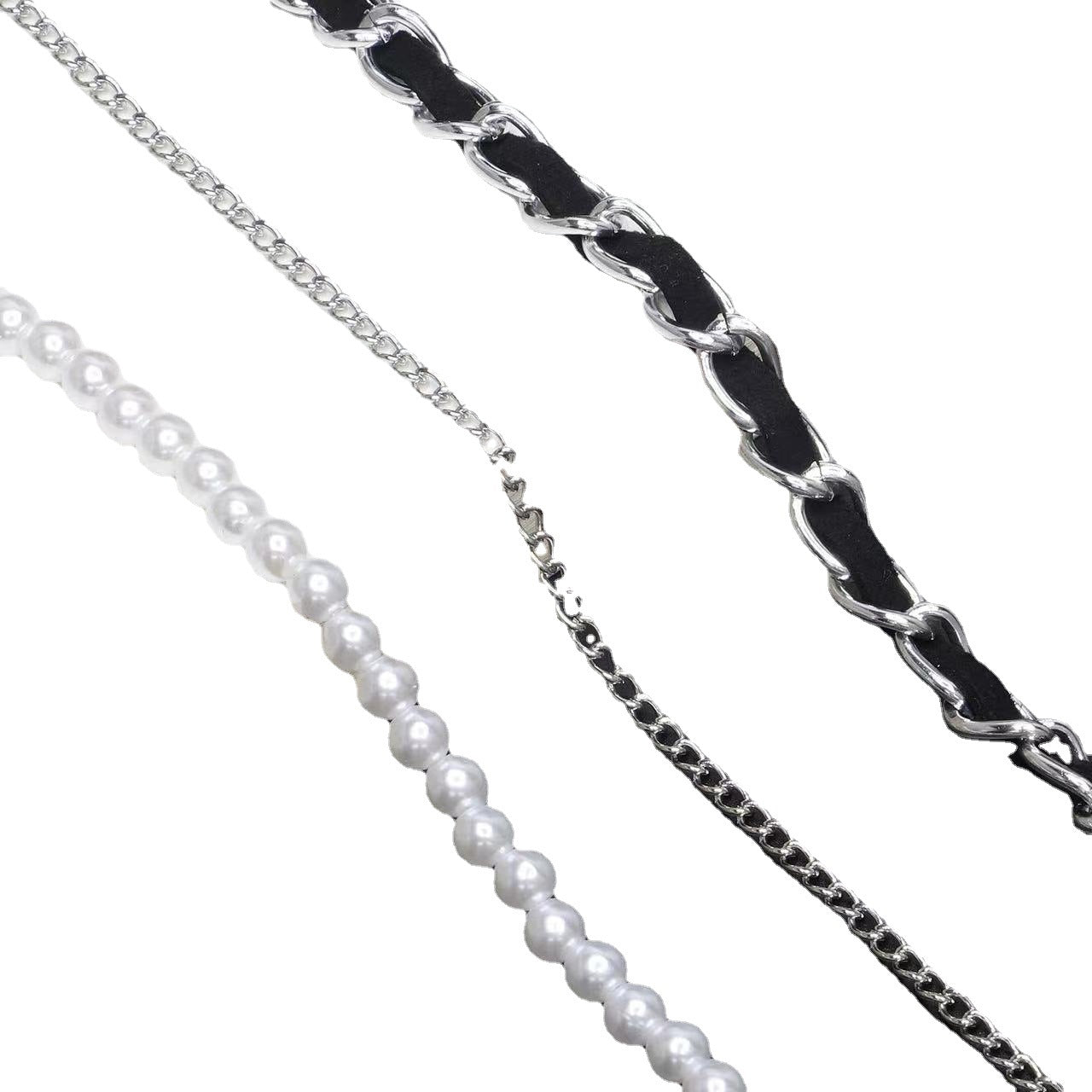 Dekorativer Brillenband mit Perlen Brehn