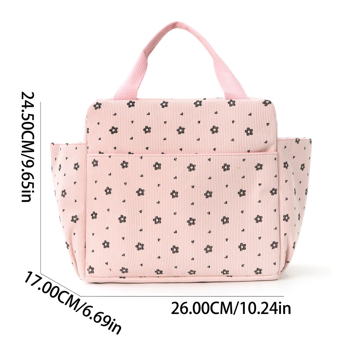 Praktische Organizer-Tasche mit Floralem Design Brehn
