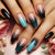 Ombre-Gradient-Nagelkunstverlängerungen Brehn