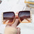 Damen Sonnenbrille im modernen quadratischen Design Brehn