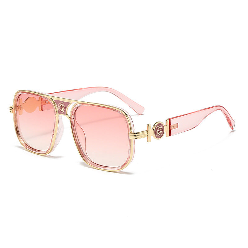 Herren Luxuriöse Rechteckige Sonnenbrille Brehn