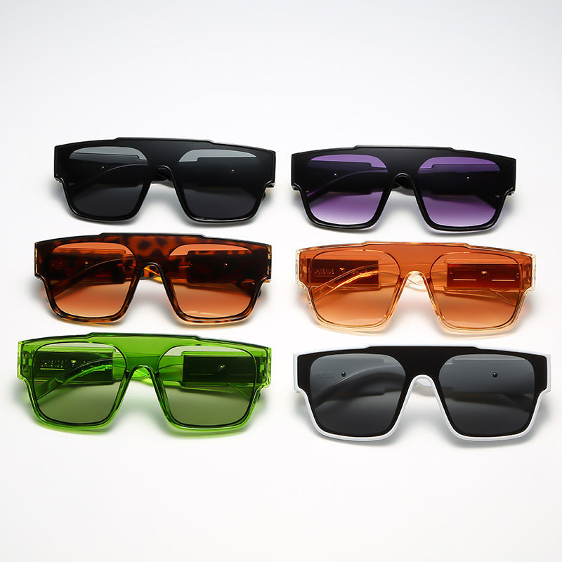 Damen Modische oversized Schlagschutz-Sonnenbrille im extravaganten Design Brehn