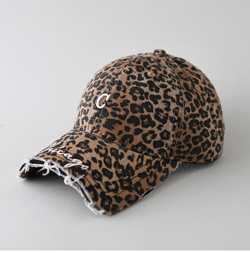 Herren Casual Distressed Baseball Cap Brehn