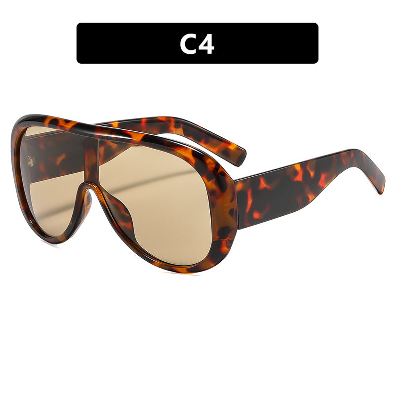 Damen oversized Sportsonnenbrille Brehn