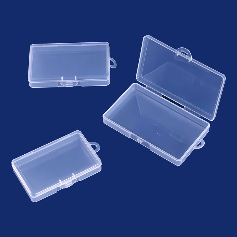 Kompakte transparente Aufbewahrungsbox Brehn