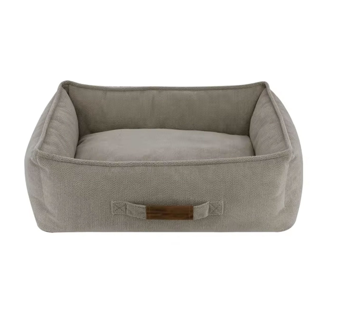 Bequemer quadratischer Hundebett
