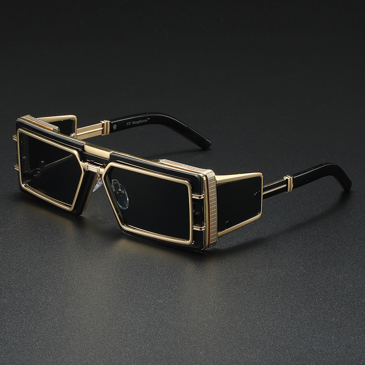 Damen Modische Designer-Sonnenbrille mit großzügigem Rahmen und stilvollem Akzent Brehn