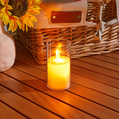 LED Wachskerze im modernen Design Brehn