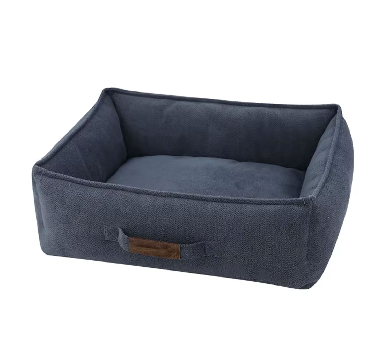Bequemer quadratischer Hundebett