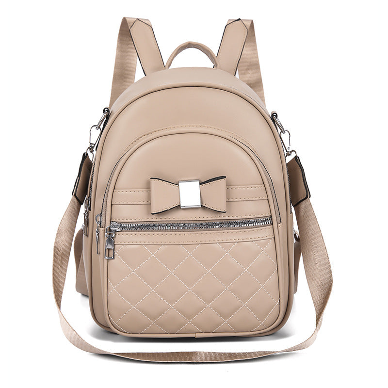 Schleifen-Knoten gesteppter Rucksack