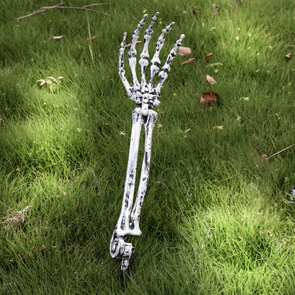 Dekorativer Skelett-Hand Gartenstecker Brehn