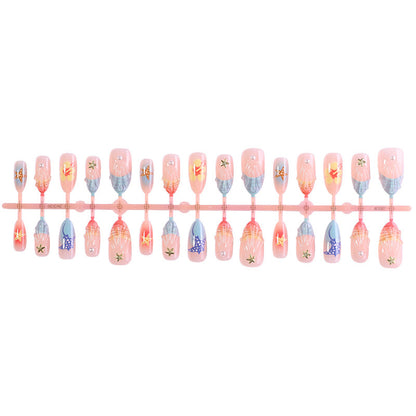 Kunstnagelset mit maritimen Motiven Brehn