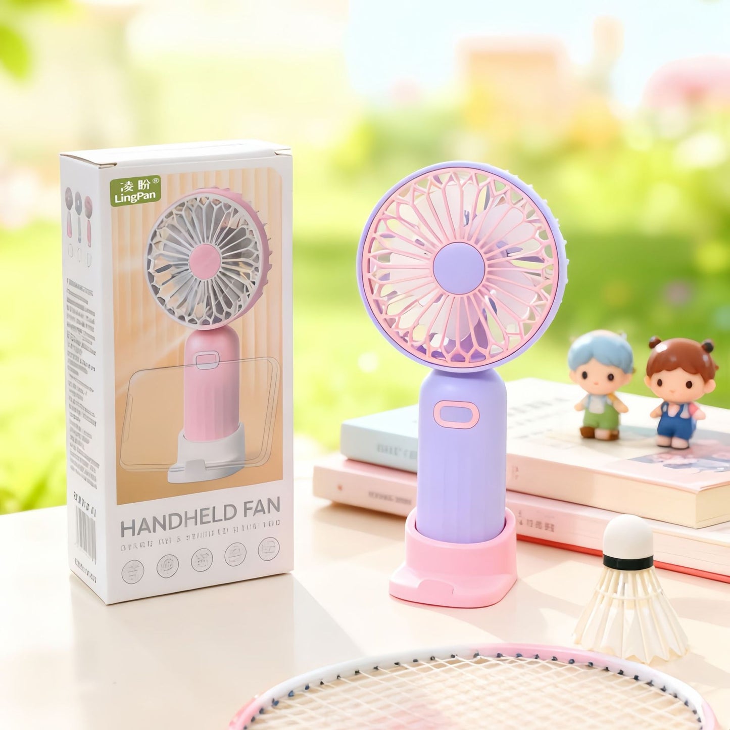 Damen Tragbarer Sprühventilator mit USB-Anschluss Brehn
