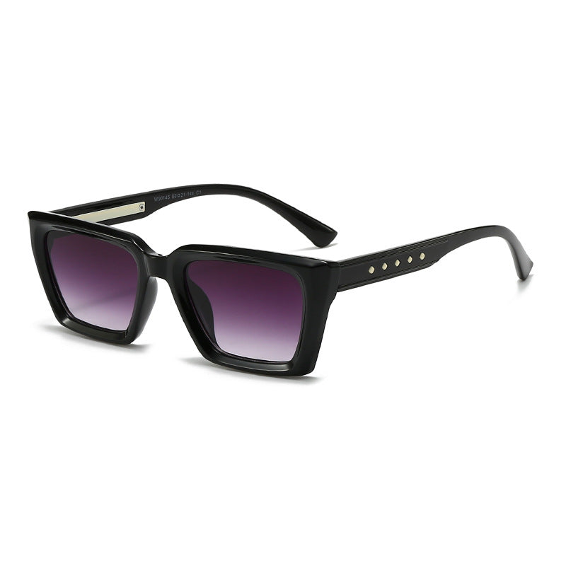 Damen modische Sonnenbrille im modernen Quadratdesign Brehn