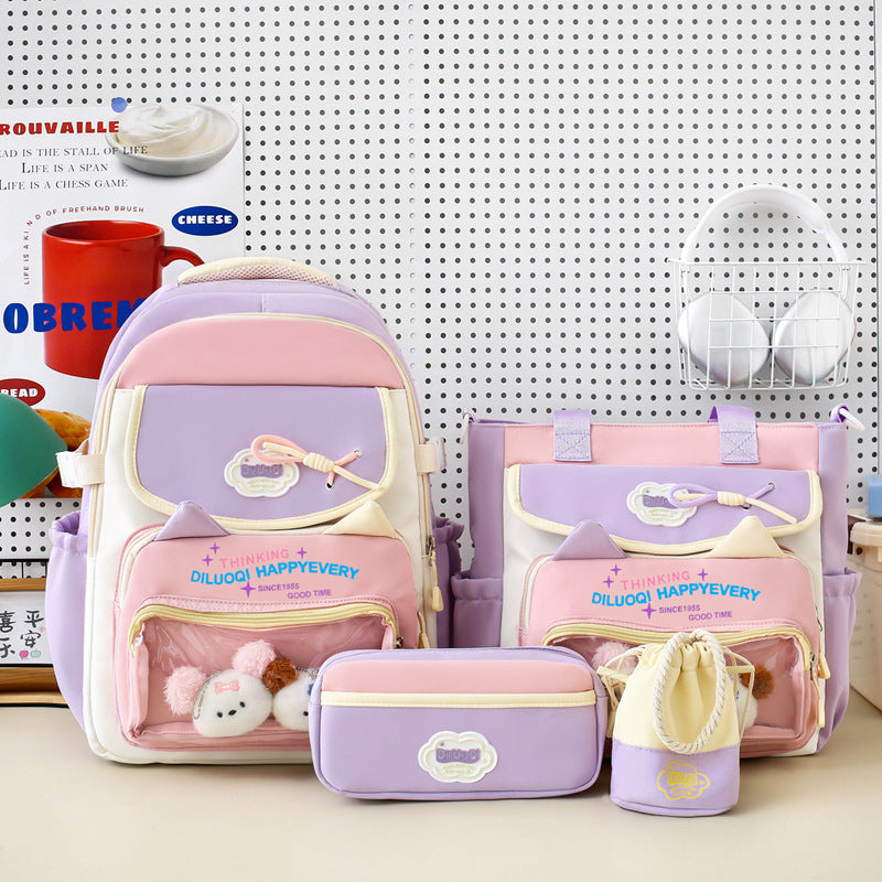 Multi-Funktionale 5-teilige Schulranzen Organizer Set Brehn