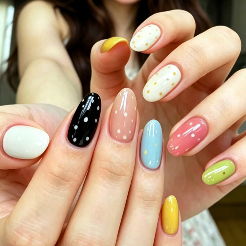 Premium Dekorative Druck-Nagelset mit Künstlerischen Glitzer-Effekten Brehn