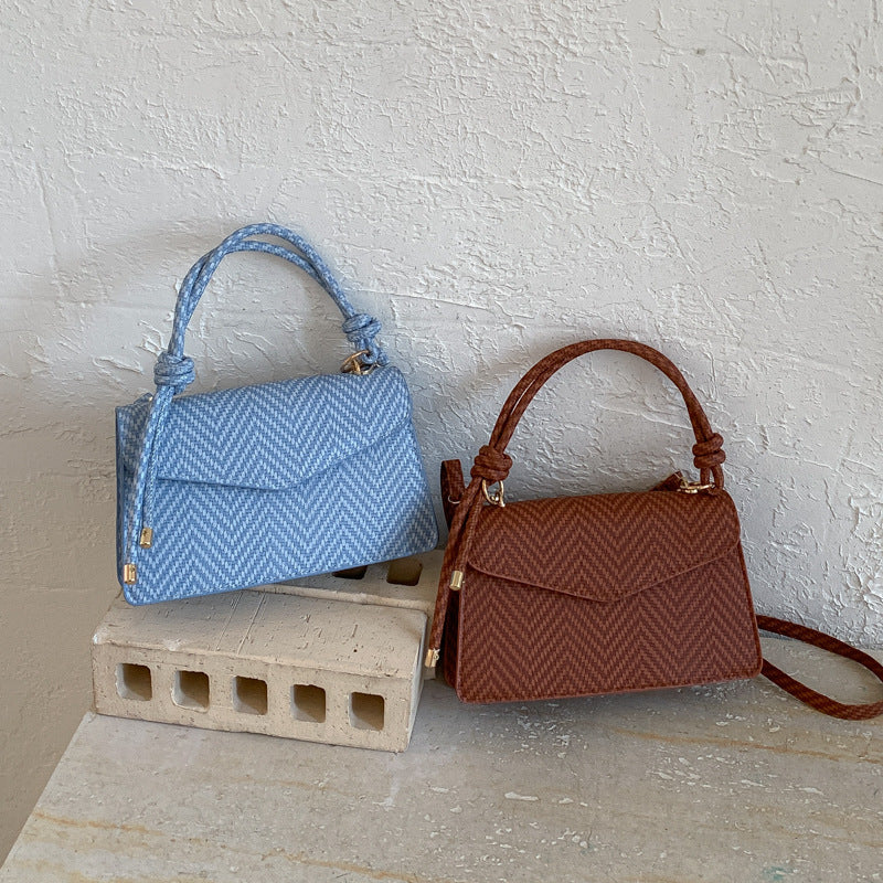 WoElegant Texturiertes Stoffhandtasche Brehn