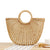 Korbtasche mit Elegantem Runden Griff und Handgearbeitetem Design Brehn