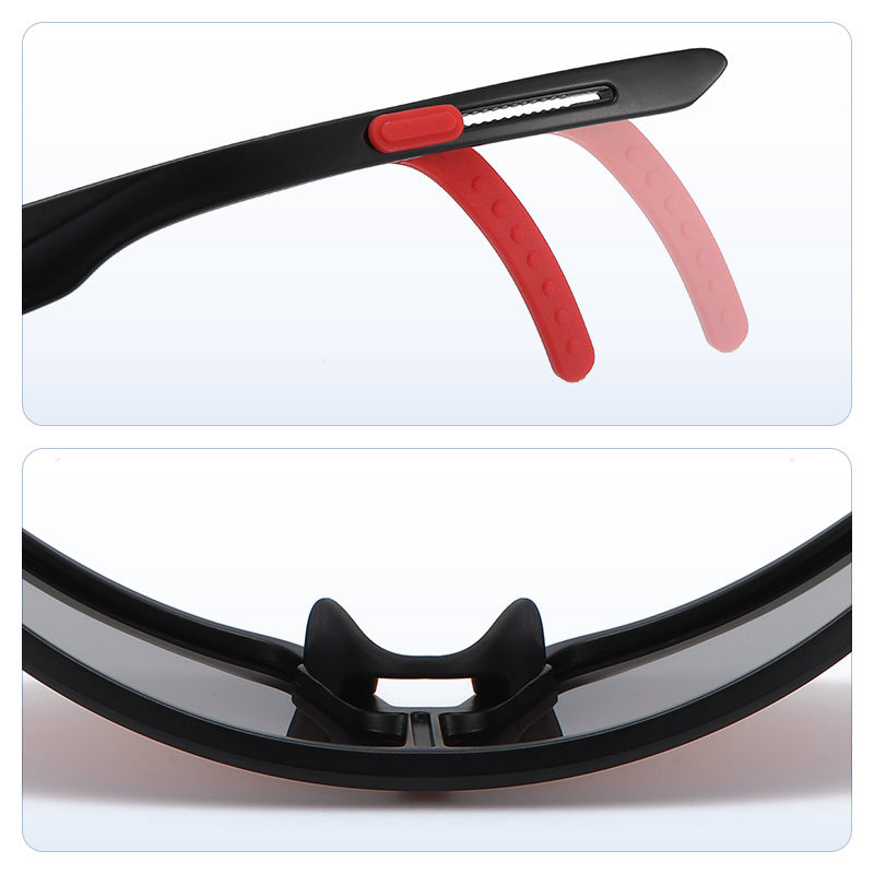 Herren High-Tech Shield Sonnenbrille Brehn