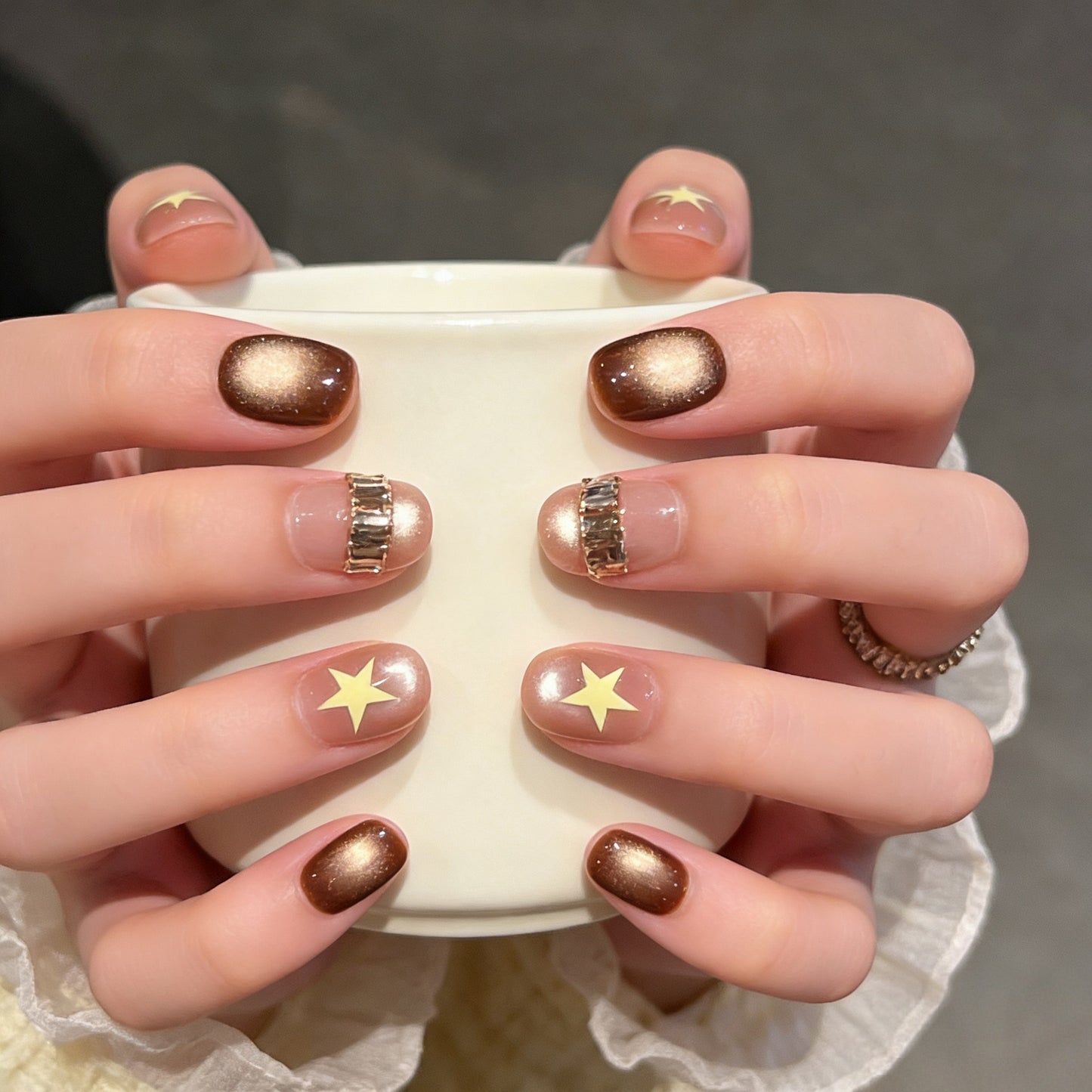 Sternen-Themen-Nagelkunst-Set Brehn