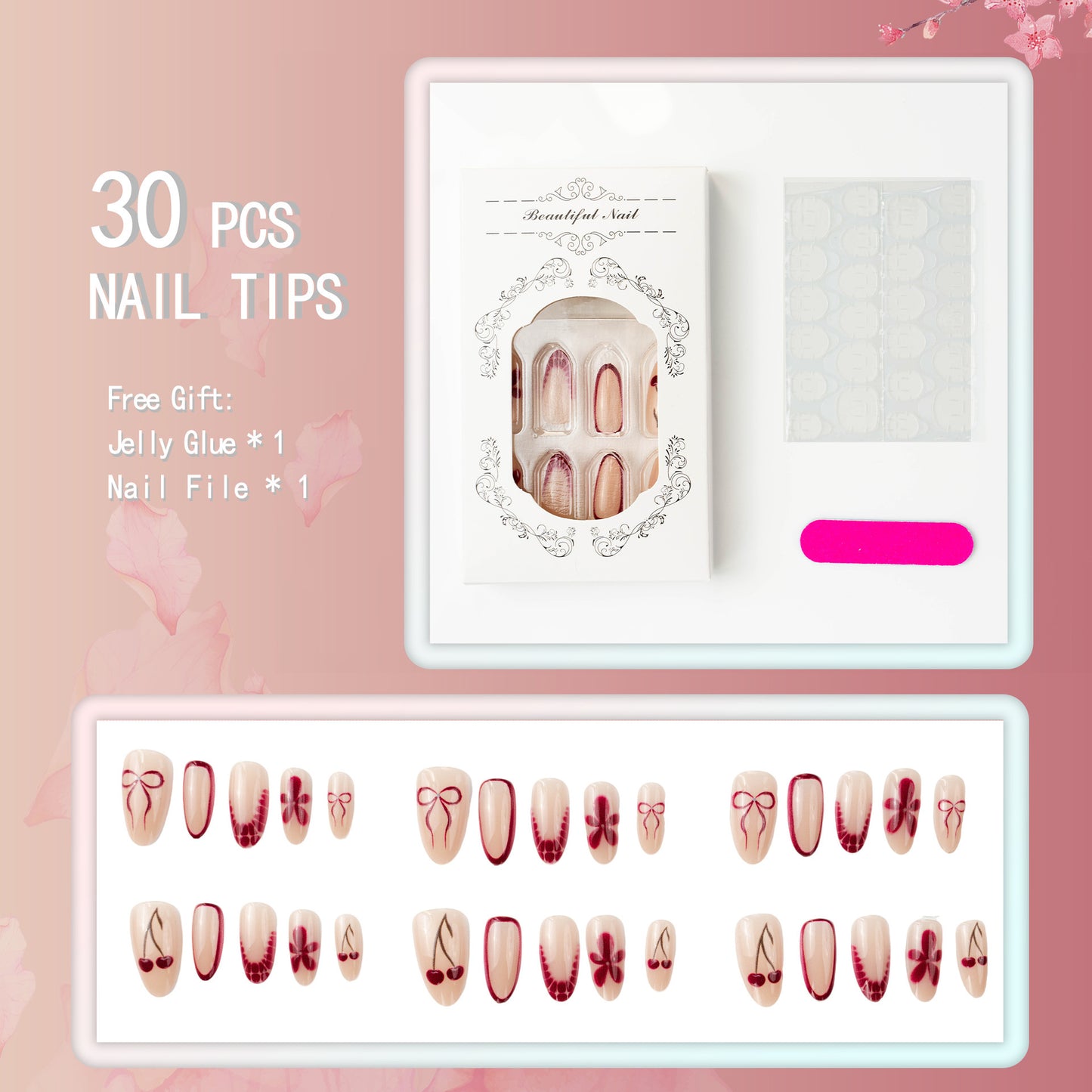 Elegante und kreative Nagelkunstset Brehn