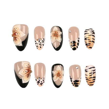 Dekoratives Press-On-Nagelspitzen-Set
